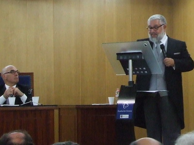 Pascual Jara Martínez durante su discurso
