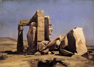 GLEYRE_Charles_Gabriel_Egyptian_Temple