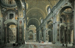 Giovanni_Paolo_Panini_-_Interior_of_St._Peters,_Rome