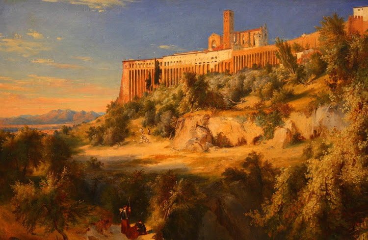 SCHUMANN - Carl Blechen - View of Assisi
