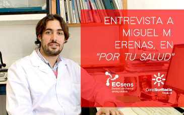 Entrevista a Miguel M. Erenas sobre el uso de dispositivos POC para análisis clínicos, en «Por tu salud» de Canal Sur Radio