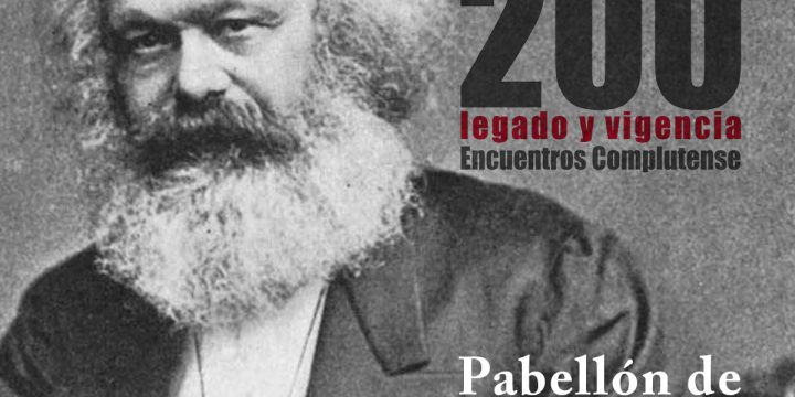 José Luis Moreno: “Marx y los nuevos problemas», 26 de junio