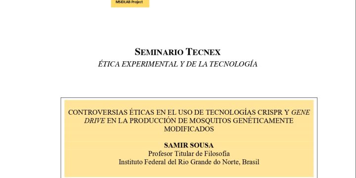 Seminario TECNEX: Ética Experimental y de la Tecnología