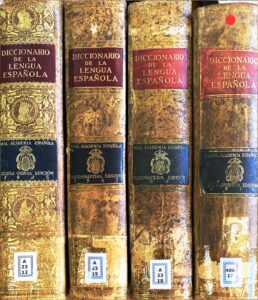 Diccionarios de la Academia Española