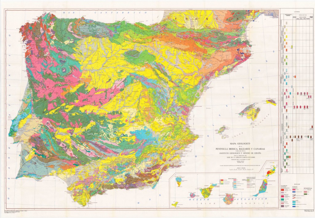 Mapa Geol España