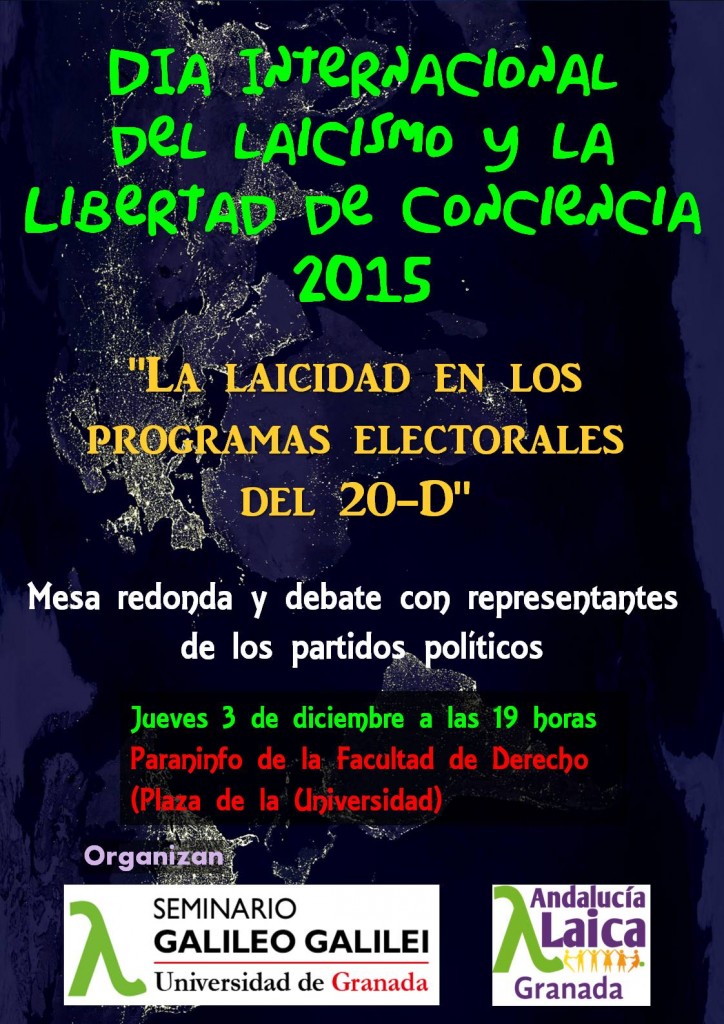 Día del laicismo 2015-cartel MESA