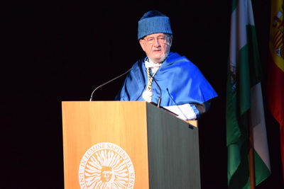 Alberto Fernández durante su discurso.