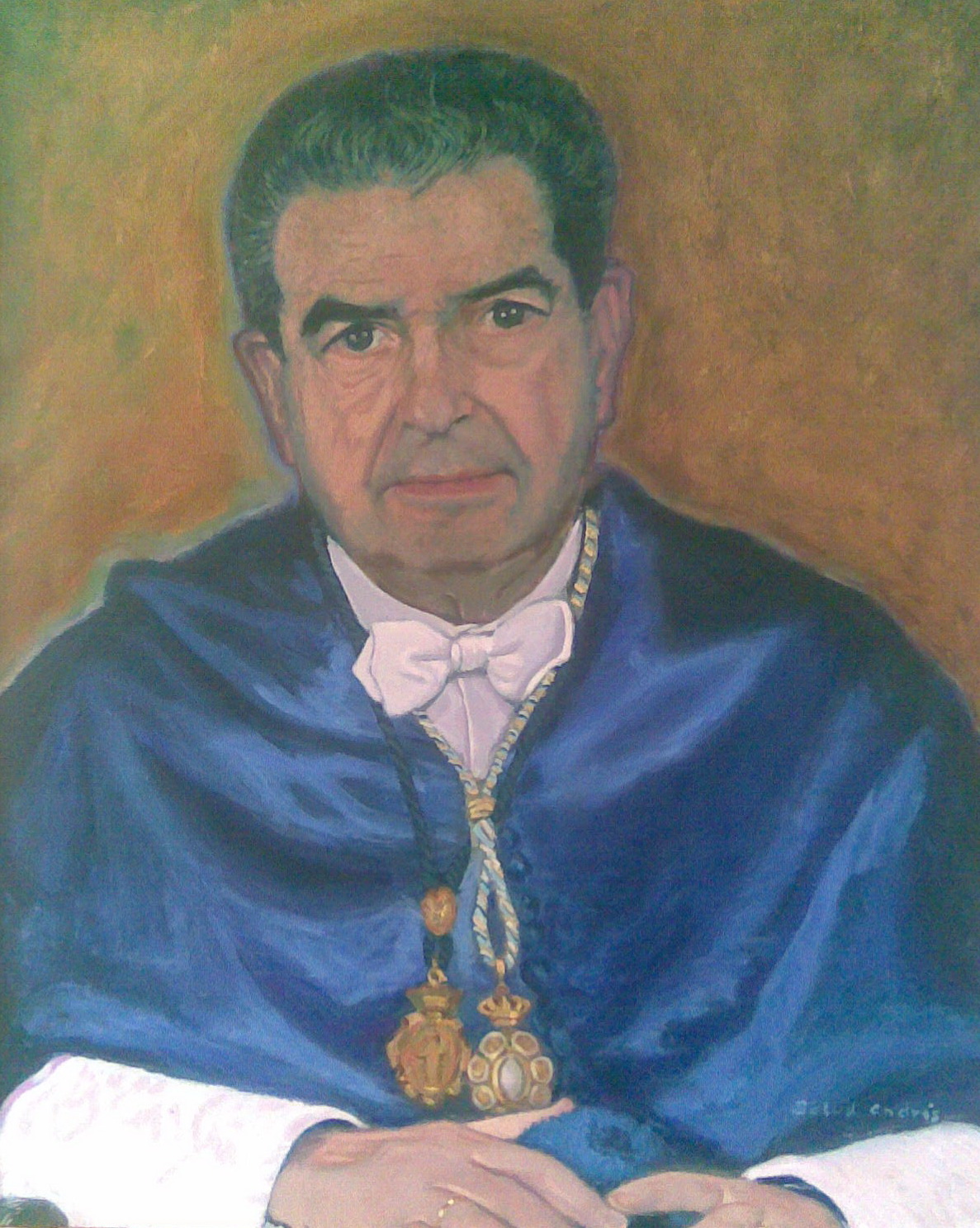 Excmo. Sr. D. Juan de Dios López González, Presidente de Honor y Académico Fundador de la Academia de Ciencias Matemáticas, Físico-Químicas y Naturales de Granada.