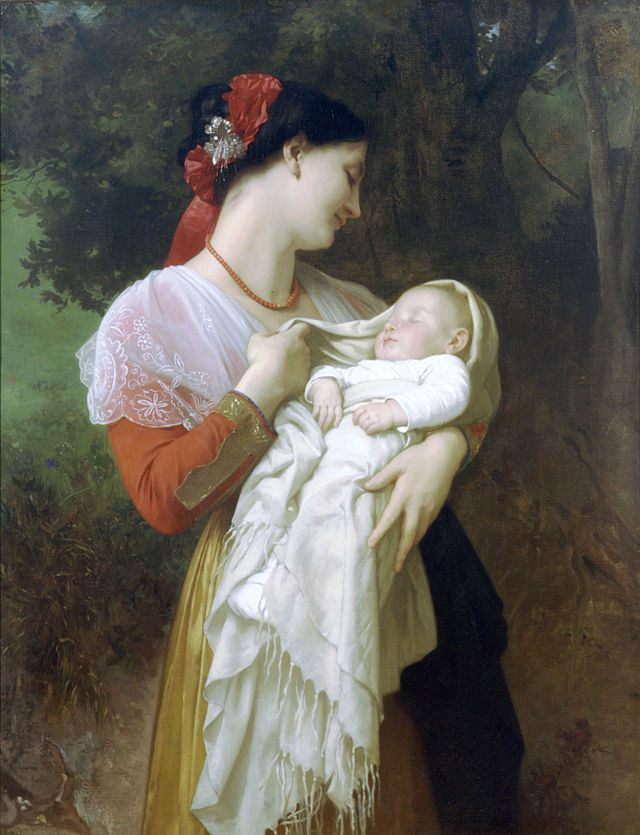 640px-William-Adolphe_Bouguereau_(1825-1905)_-_Maternal_Admiration_(1869)