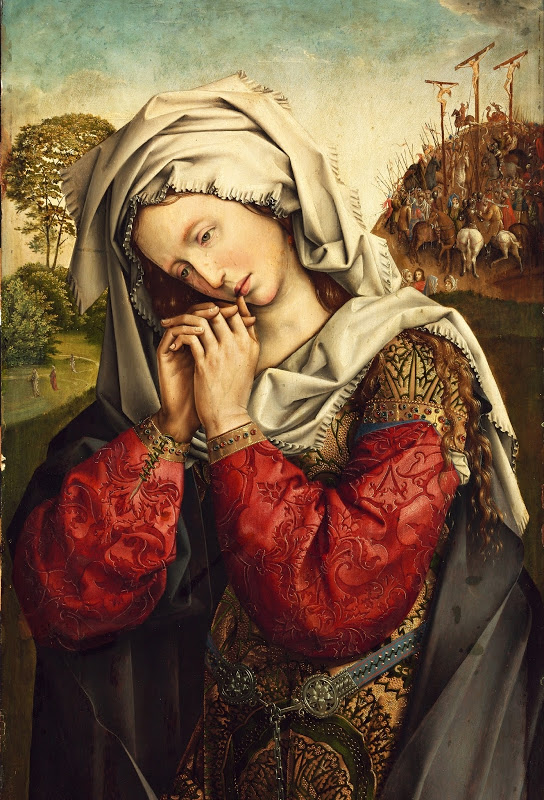 STEFFANI - Colijn de Coter - The Mourning Mary Magdalene (detail c.1500-1504)