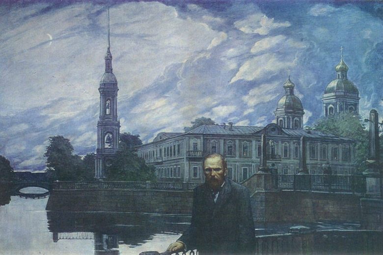 Ф. М. Достоевский. Белая ночь, Илья Глазунов(1983)