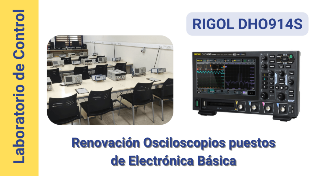 Osciloscopio Rigol DHO914S