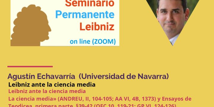 Seminario Permanente Leibniz: «Leibniz ante la ciencia media»