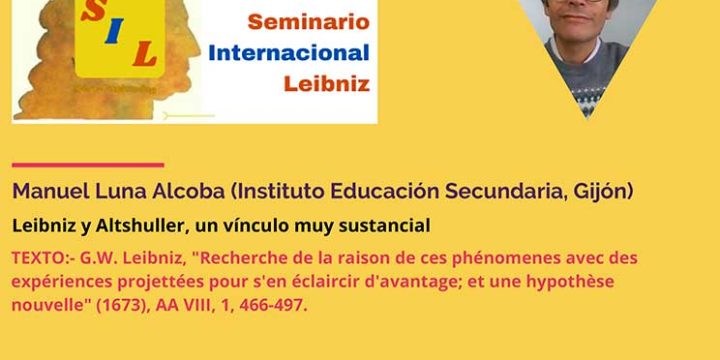 Seminario Internacional Leibniz: «Leibniz y Altshuller, un vínculo muy sustancial»