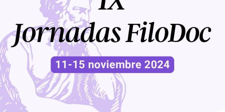 IX Jornadas FiloDoc – Programa de Doctorado en Filosofía