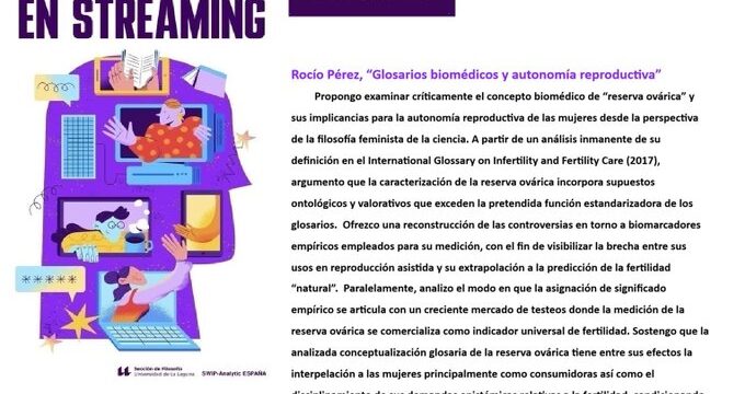 Séptimo ciclo de conferencias «Filósofas en streaming»