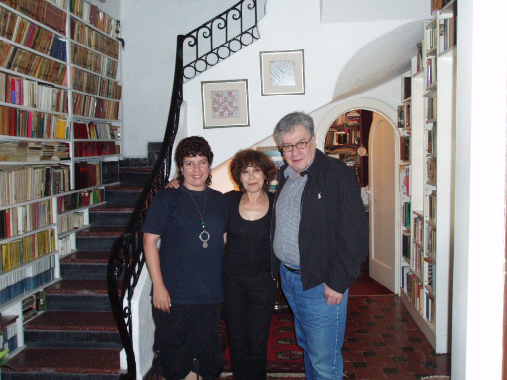 Milena Rodríguez, Cristina Pacheco y José Emilio Pacheco, México, 2007