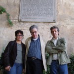 Milena Rodríguez, José Emilio Pacheco y José Carlos Rosales, La Alhambra, 2005
