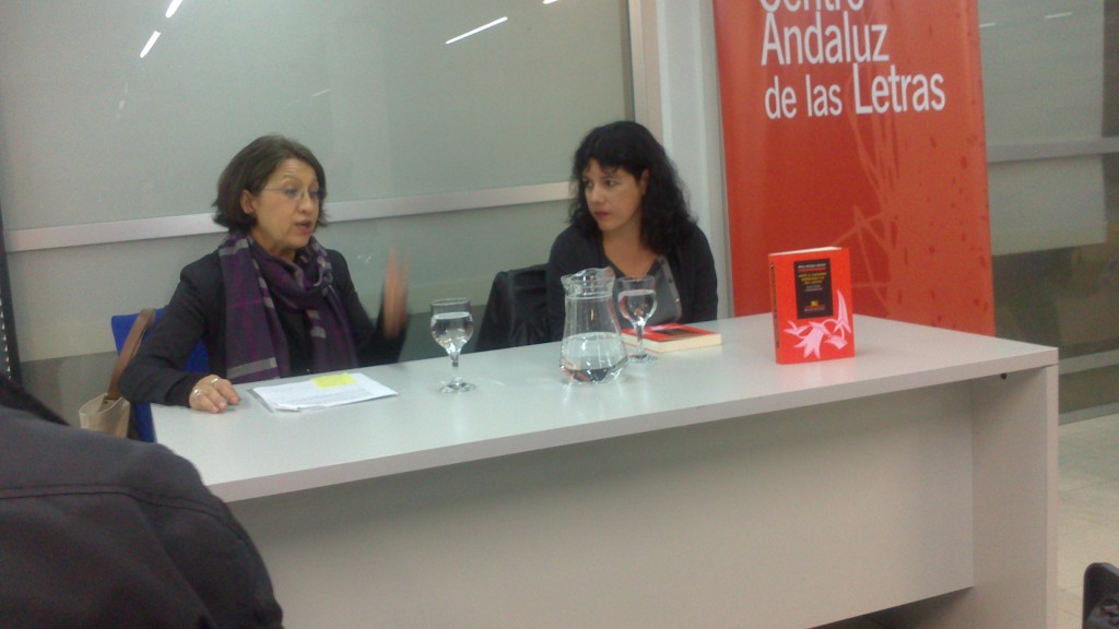 Márgara Russotto y Milena Rodríguez, presentación de "Entre el cacharro doméstico y la Vía Láctea. Poetas cubanas e hispanoamericanas", Granada, 2013
