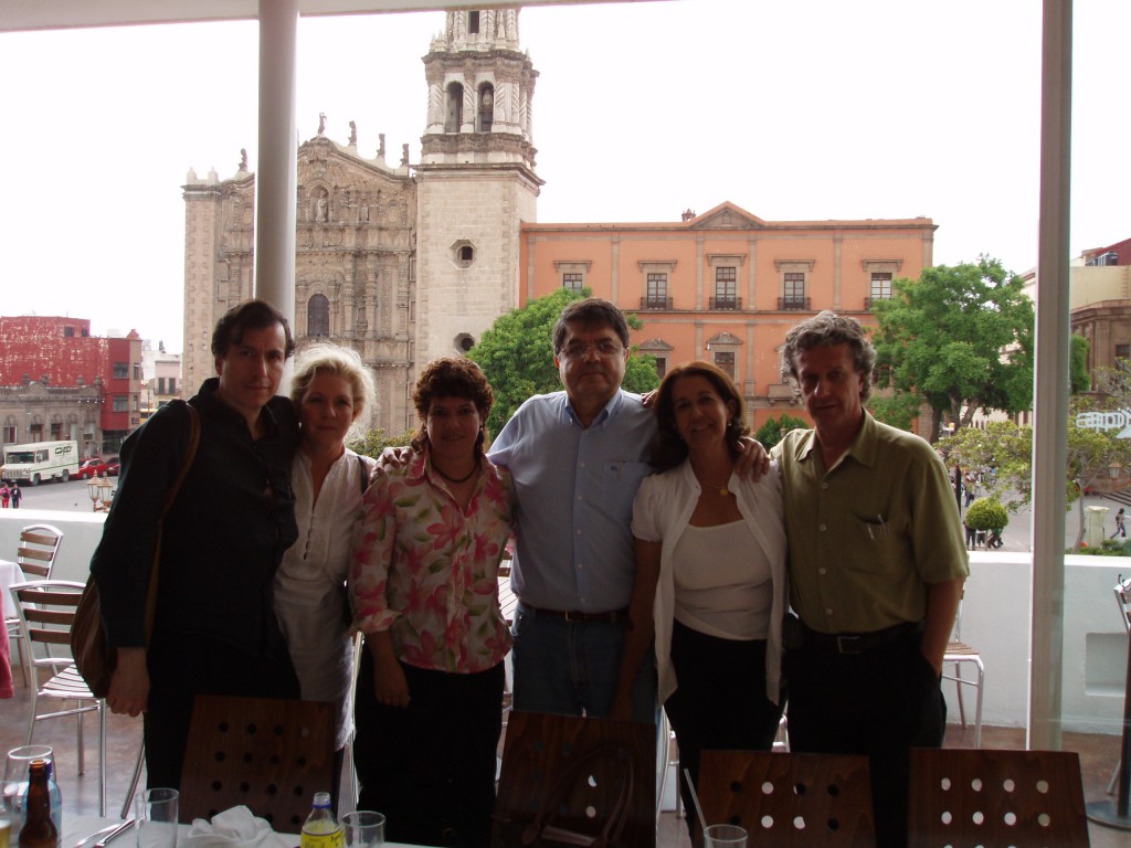Víctor Manuel Mendiola, Jennifer Clement, Milena Rodríguez, Sergio Ramírez, Gertrudis y José Carlos Rosales, San Luis Potosí, México, 2007