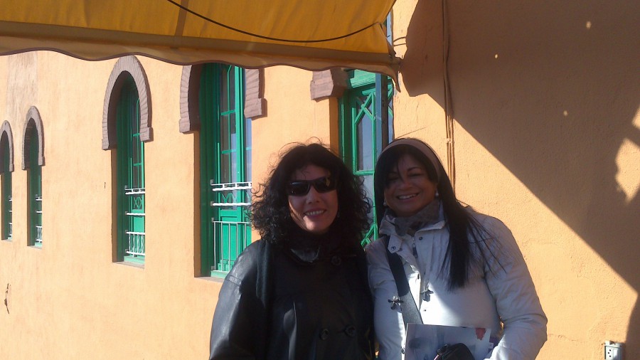 Milena Rodríguez y Laura Scarano, Granada, 2013