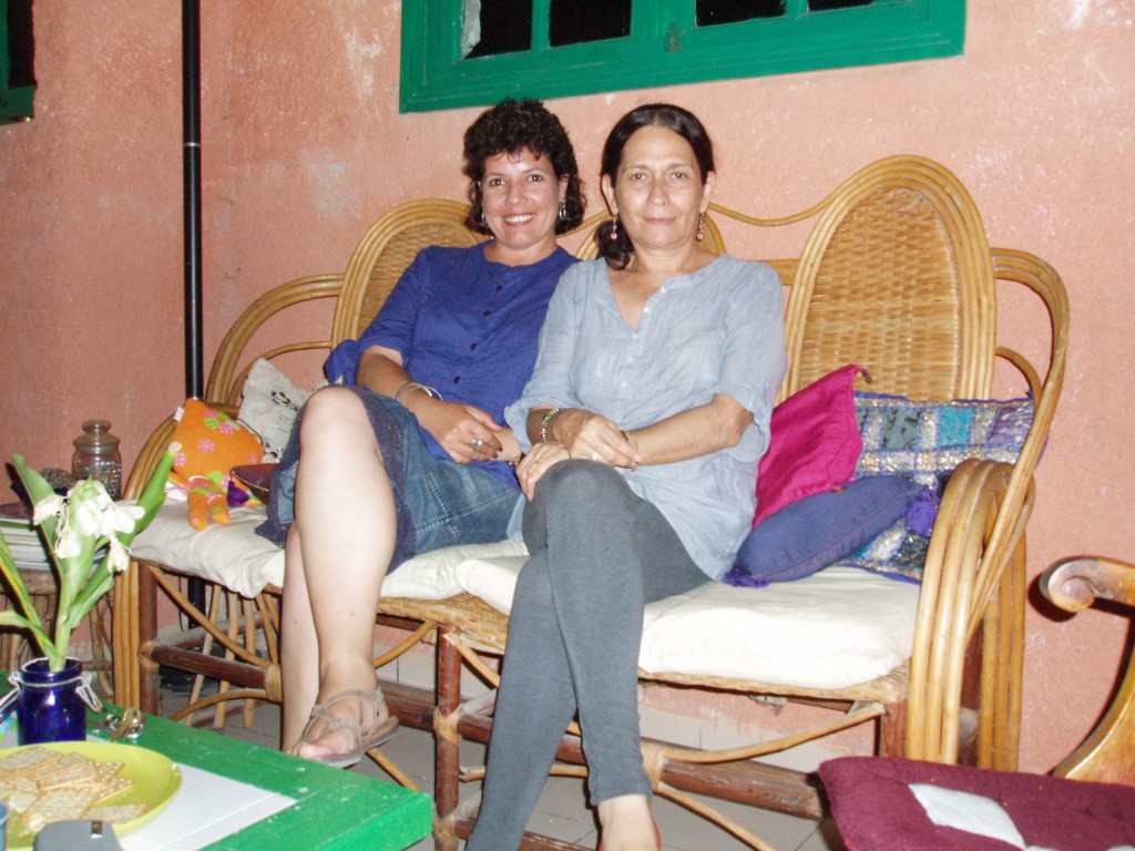 Milena Rodríguez y Reina María Rodríguez, La Habana, 2010