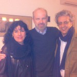 Milena Rodríguez, Eduardo Chirinos y José Carlos Rosales, Granada, 2013