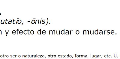 ¿Qué es y qué no es una mutación?