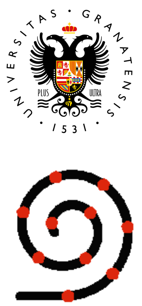 Logo of Universidad de Granada and a cochlea