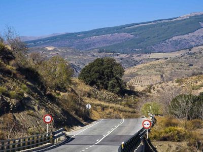 road in the alpujarra, Granada